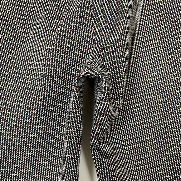BETABRAND black tweed print yoga work pants SP - Picture 5 of 10